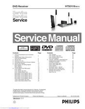 Philips HTS3115/05 Service Manual