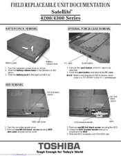 Toshiba Satellite 4200 Replacement Manual