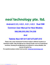 Neoi 610 User Manual