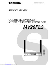 Toshiba MV20FL3 Service Manual