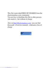 Samsung CT21D8L6X/XTC Service Manual