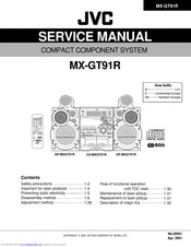 JVC MX-GT91R Service Manual