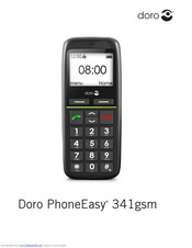 Doro PhoneEasy 341gsm Manual