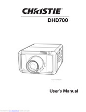 Christie DHD700 User Manual