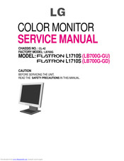 LG Flatron LB700G-GD Service Manual