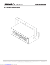 Shimpo DT-329 Specifications