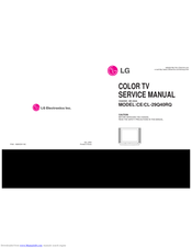 LG CE-29Q40RQ Service Manual