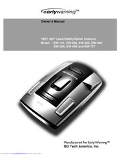 Early Warning EW-505 Owner's Manual