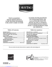 Maytag W10280465B Use And Care Manual