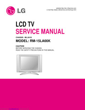 LG RM-15LA66K Service Manual