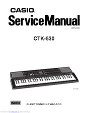 Casio CTK-530 Service Manual