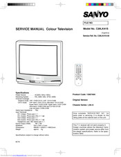 Sanyo C29LK41S Service Manual