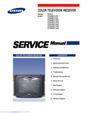 Samsung CT566BWX/STR Service Manual