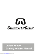 GamesterGear Cruiser XB200 Manual