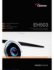 Optoma EH503 Specifications