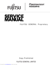 Fujitsu Plasmavision PDS4229W-B Service Manual