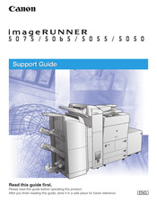 Cannon imageRUNNER 5050 Support Manual