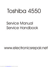 Toshiba 4550 Service Manual