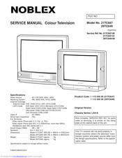 NOBLEX 21TC647-01 Service Manual