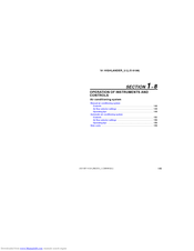 Toyota 2001 HIGHLANDER_U User Manual