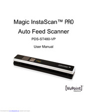 VuPoint PDS-ST480-VP User Manual