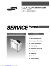 Samsung CS21M20MQZXBWT Service Manual