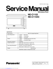 Panasonic Combi Wave NE-C1153 Service Manual