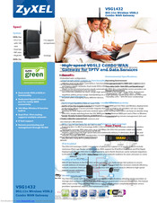 ZyXEL Communications VSG1432 Specifications