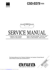 Aiwa CSD-ED79 Service Manual