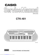 Casio CTK-401 Service Manual