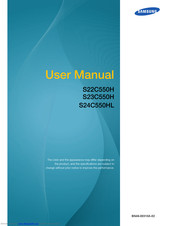 Samsung S22C550H User Manual
