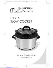 Multipot MSC-570 Instruction Booklet