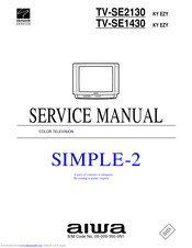 Aiwa TV-SE2130 Service Manual