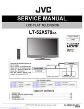Jvc LT-52X579 Service Manual