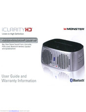 Monster iClarityHD User Manual And Warranty Information