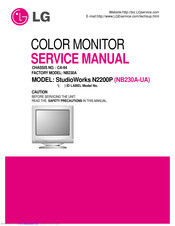 LG StudioWorks N2200P Service Manual