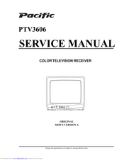 Pacific PTV3606 Service Manual