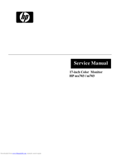 HP Pavilion M703 Service Manual