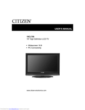 Citizen 19CL708 User Manual