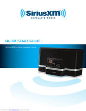Sirius XM RAdio SXABB2 Quick Start Manual