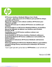 Hp Premium Autofocus Notebook Webcam User Manual