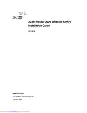 3Com 3C13636 Installation Manual