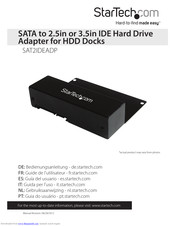 StarTech.com SAT2IDEADP User Manual