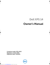 Dell XPS 14 Owner's Manual