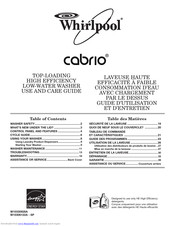 Whirlpool W10330928A Use And Care Manual