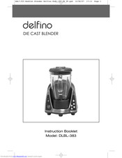 Delfino DLBL-383 Instruction Booklet