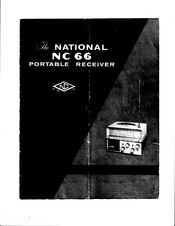 National NC66 Instruction Manual