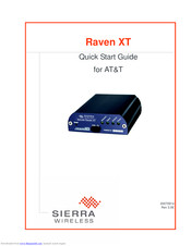 Sierra Wireless AirLink Raven XT Quick Start Manual