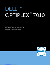 Dell Optiplex 7010 Technical Manualbook