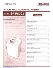 Hitachi SF-P80CJ User Manual